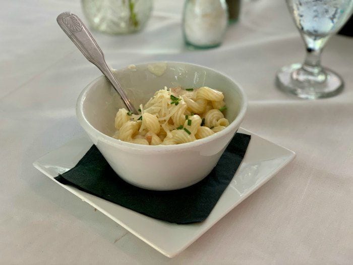 Bagatelle lobster mac and cheese
