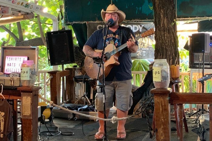 Live music at the Hogs Breath Saloon