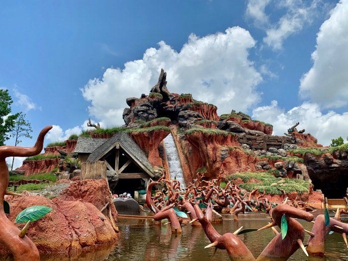 Splash Mountain in Magic Kingdom