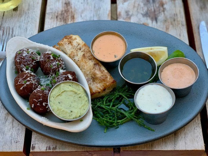 Fish dish at Matt's Stock Island Kitchen