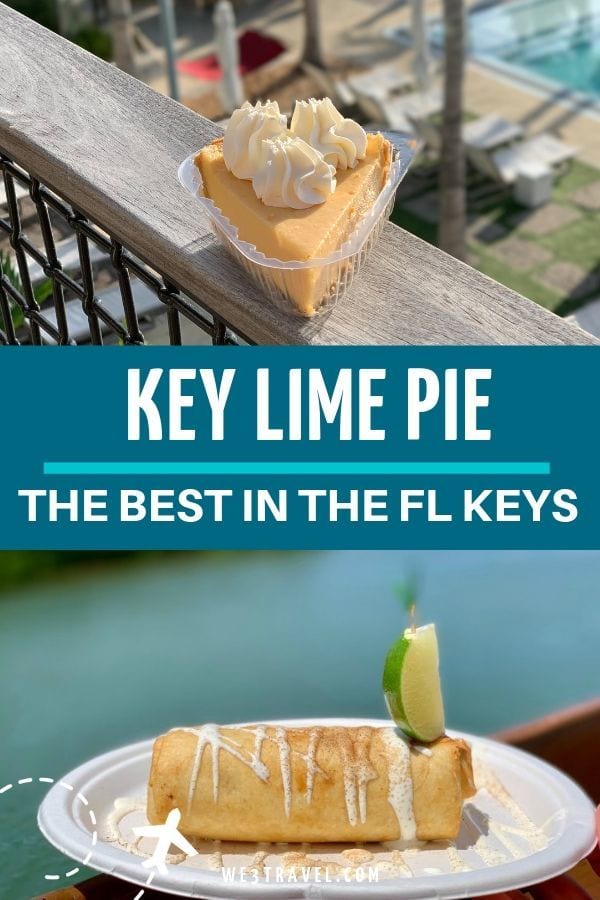 Find the best key lime pie in Key West and the rest of the Florida Keys, whether you like it fried, frozen, chocolate dipped, or flavored. #floridakeys #keylimepie #keywest