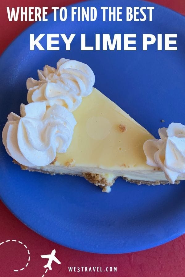 Find the best key lime pie in Key West and the rest of the Florida Keys, whether you like it fried, frozen, chocolate dipped, or flavored. #floridakeys #keylimepie #keywest