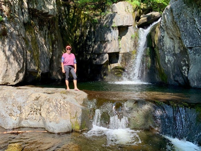 Tamara at Screw Auger Falls