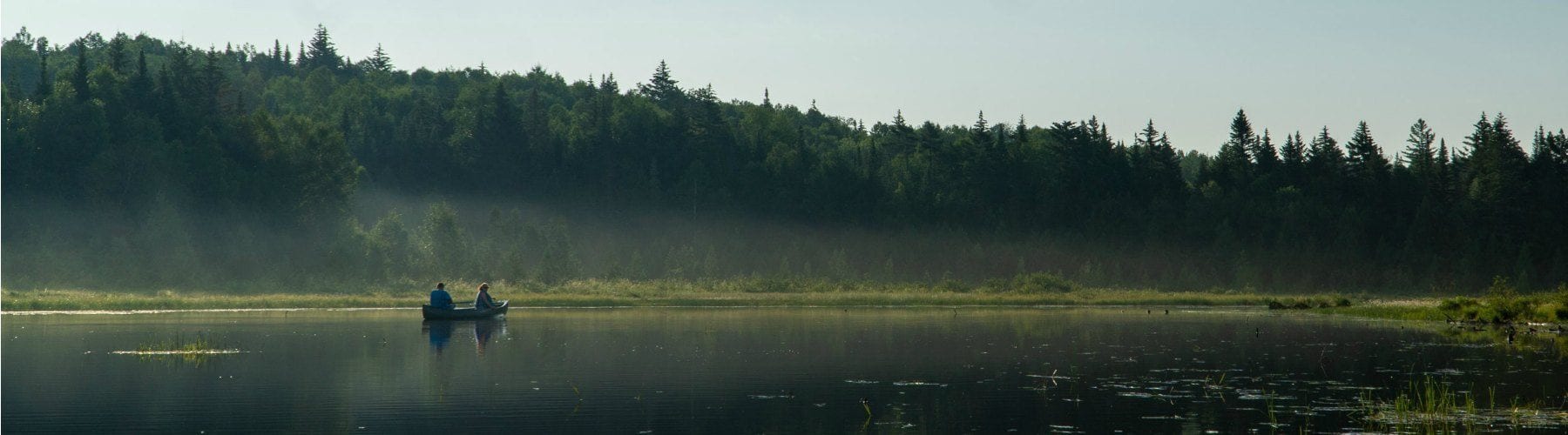 Canoeing on Roach Pond