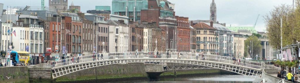 Ha Penny Bridge Dublin Ireland