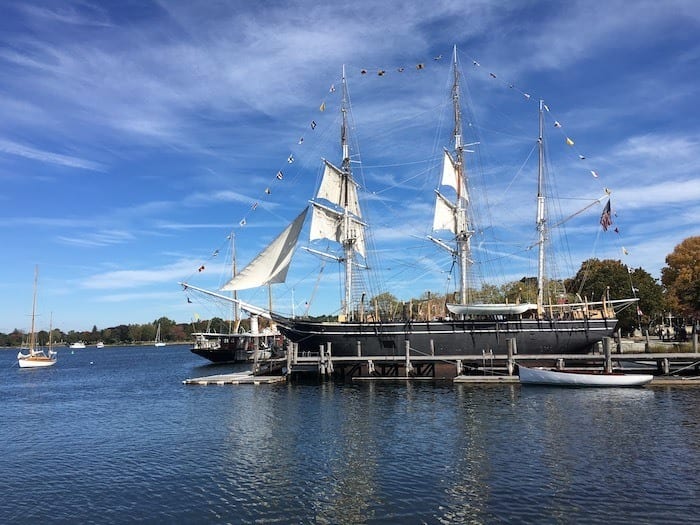 Charles Morgan ship in Mystic