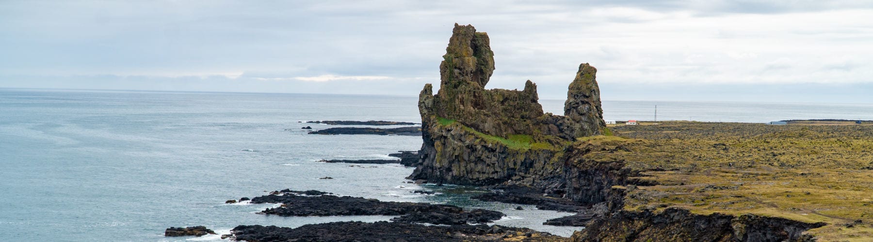 Lóndranga volcanic plug on the Snaefellsnes peninsula