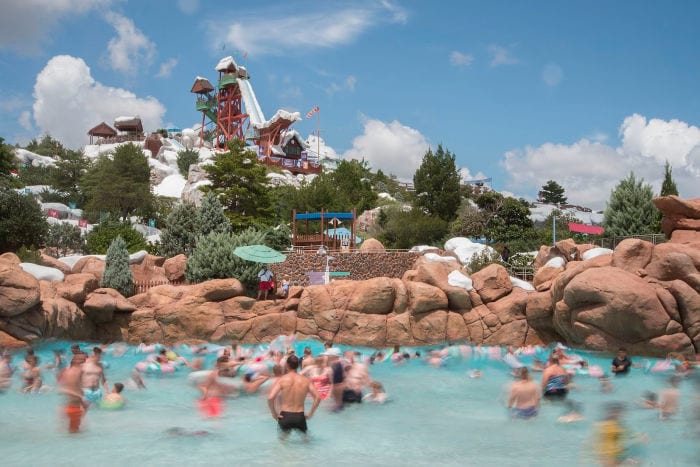 Melt away bay at Blizzard Beach water park