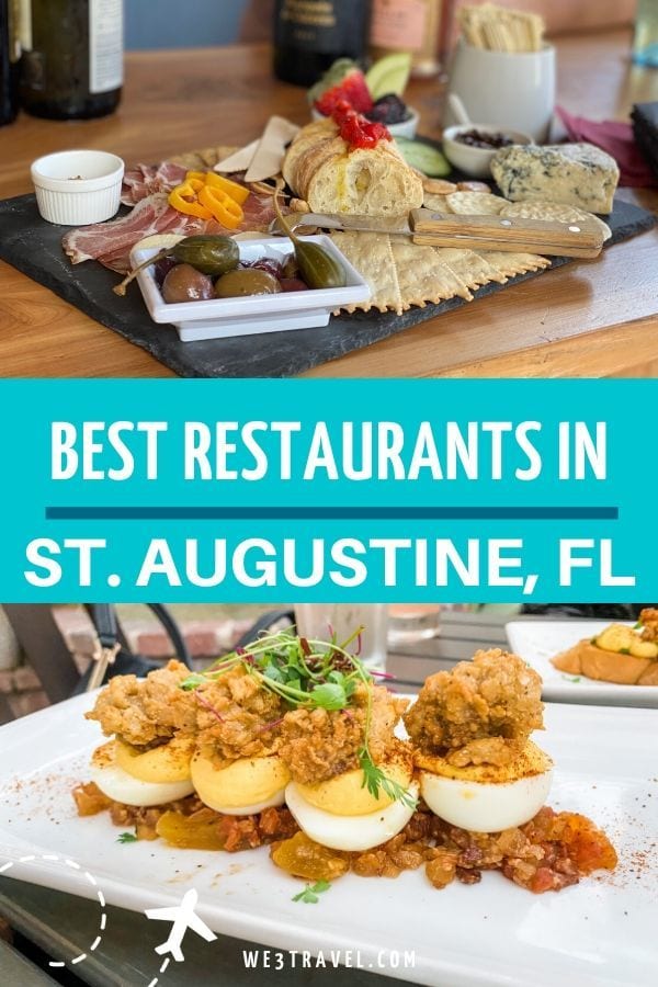 Best restaurants in St. Augustine Florida