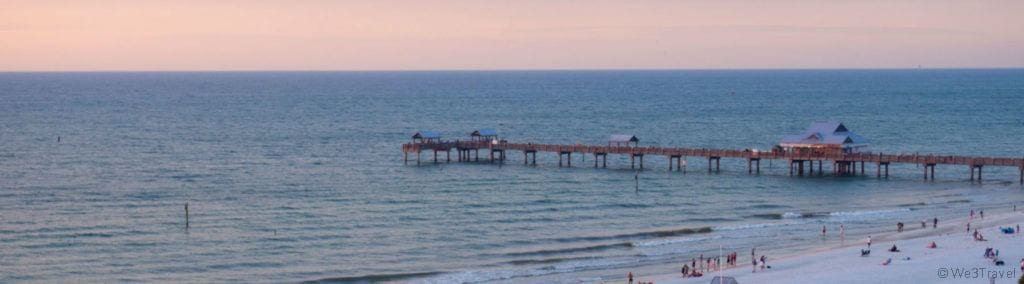Clearwater Pier at sunset