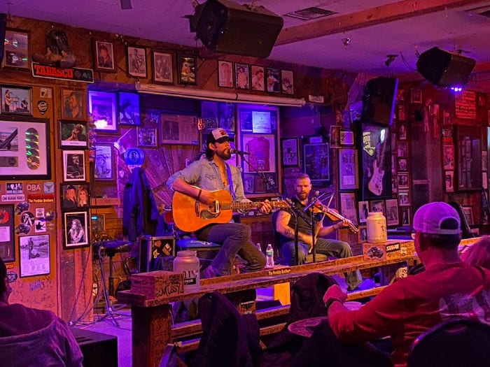 Band at the Florabama bar