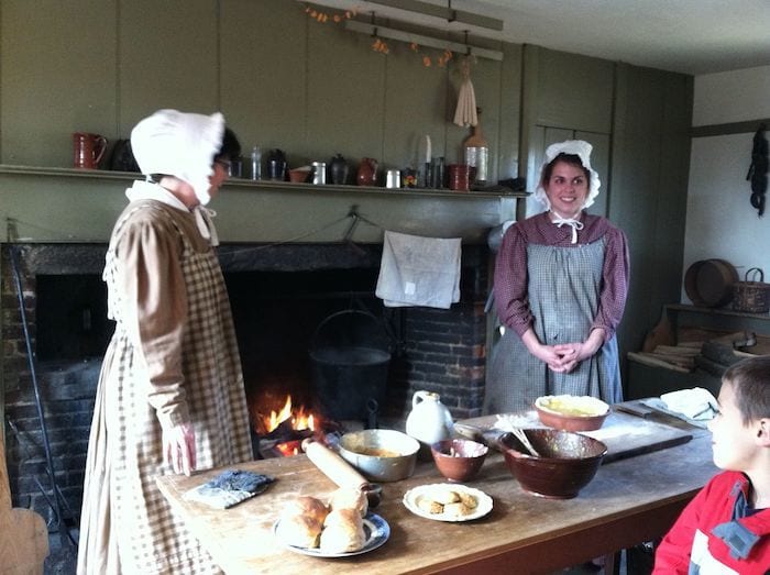 Baking at Old Sturbridge Village