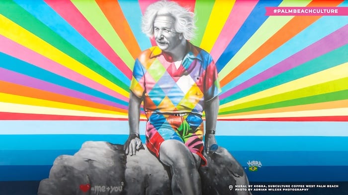 Einstein mural