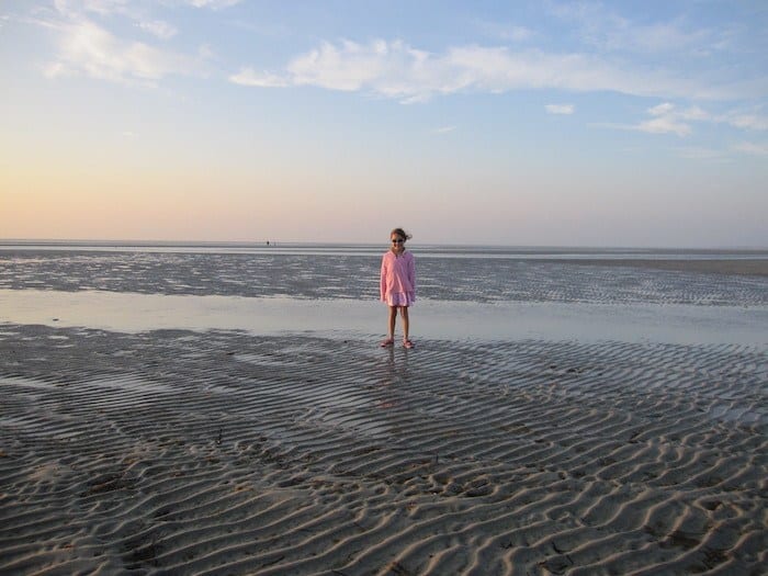 Skaket beach at low tide