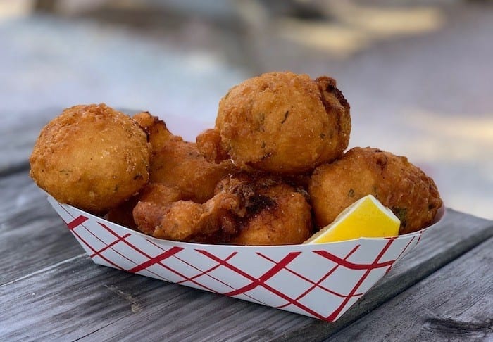 Dune Brothers clam cakes