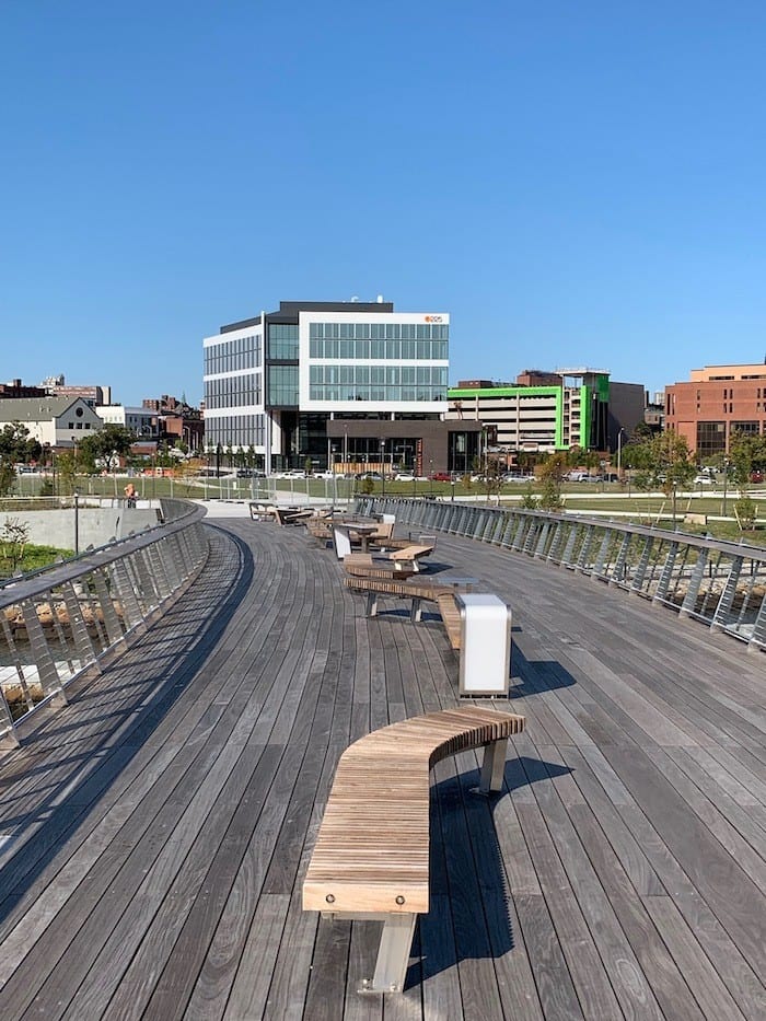 Providence pedestrian bridge