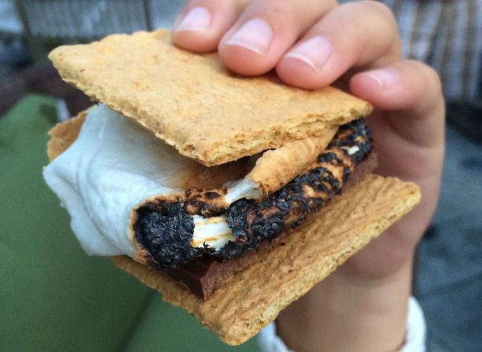 smores close up