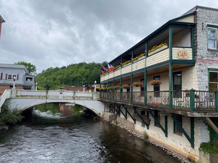 Saranac lake river cafe