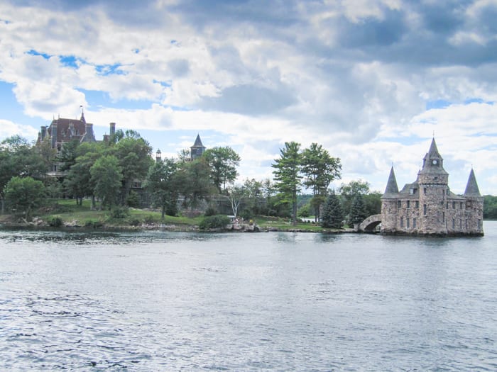 Boldt Castle from the water