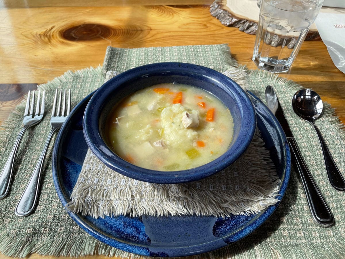 Chicken and dumpling soup