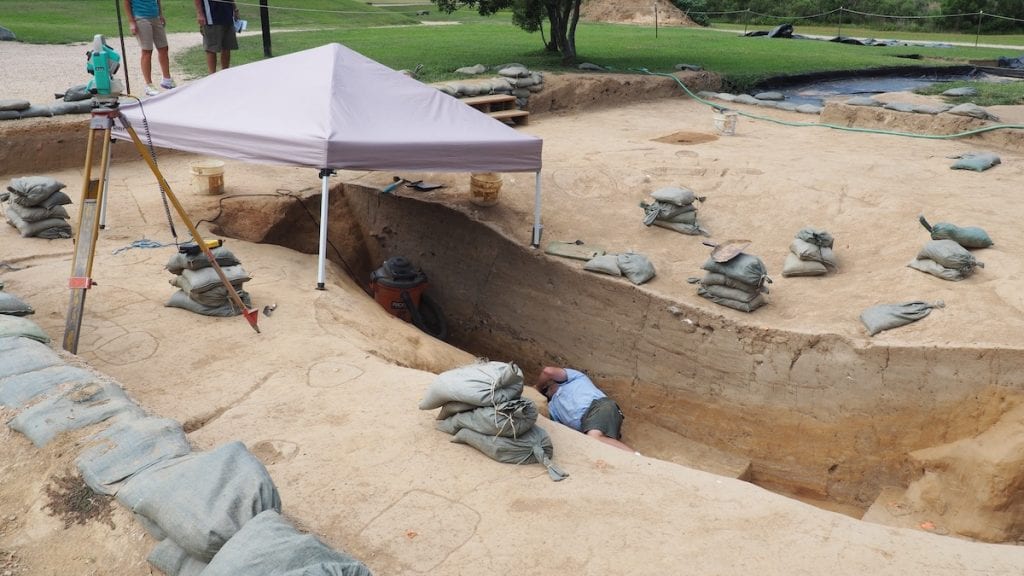 Historic Jamestowne archeology dig