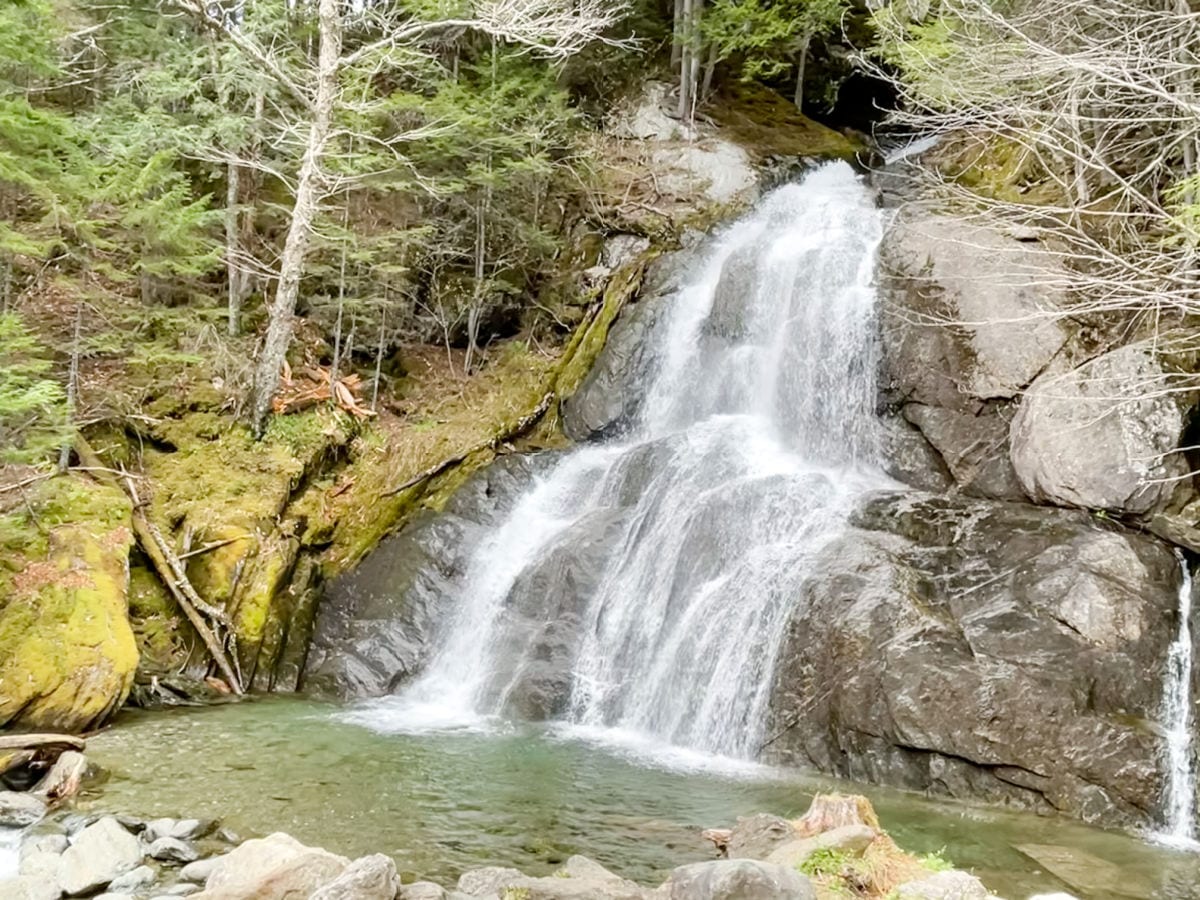Moss Glen Falls in Granville Vermont