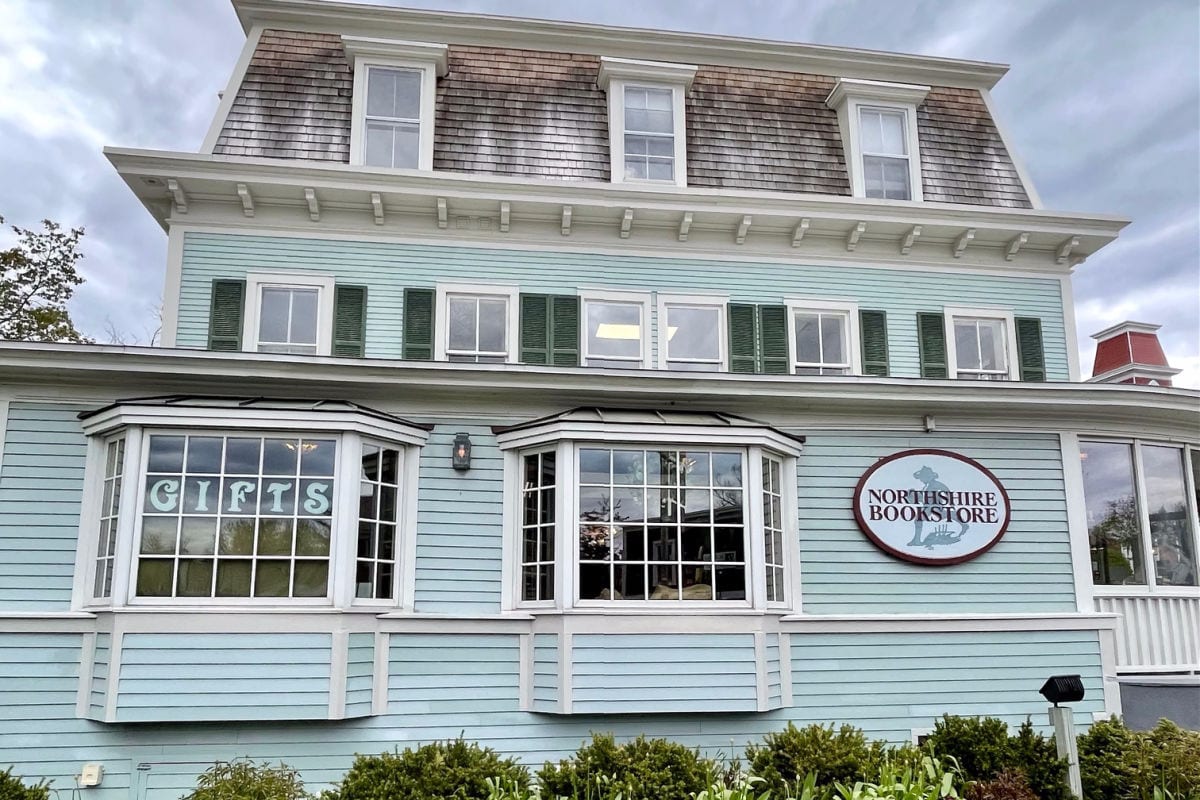 Northshire bookstore building in Manchester Vermont