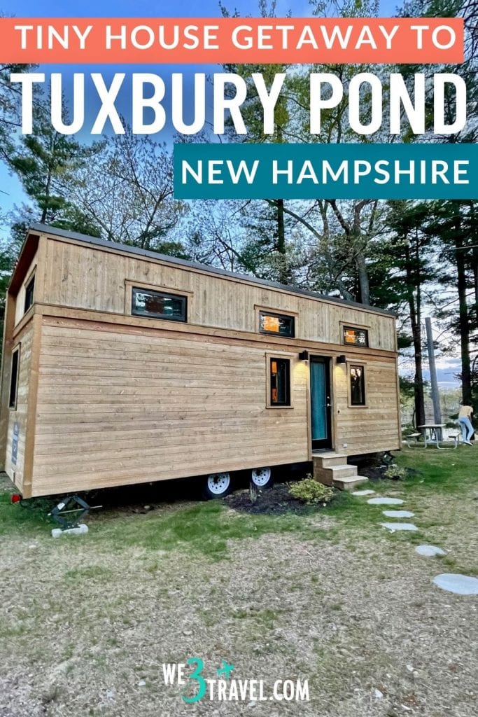Tiny House getaway to Tuxbury Pond New Hampshire