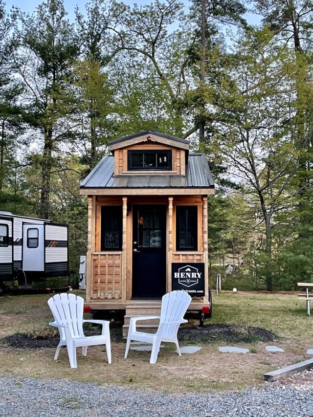 A Perfect "Little" Getaway at the Tuxbury Tiny House Village in NH