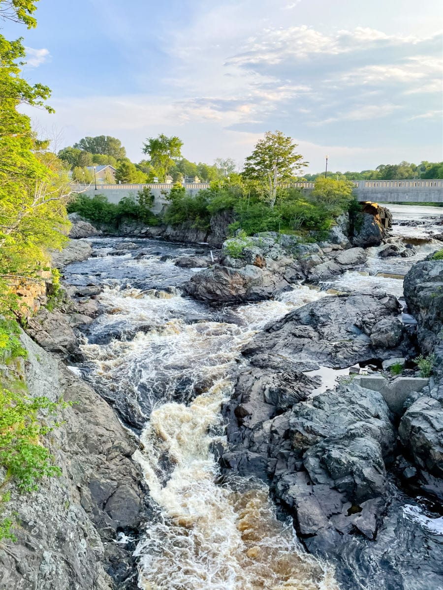 Bad Little Falls in Machias Maine