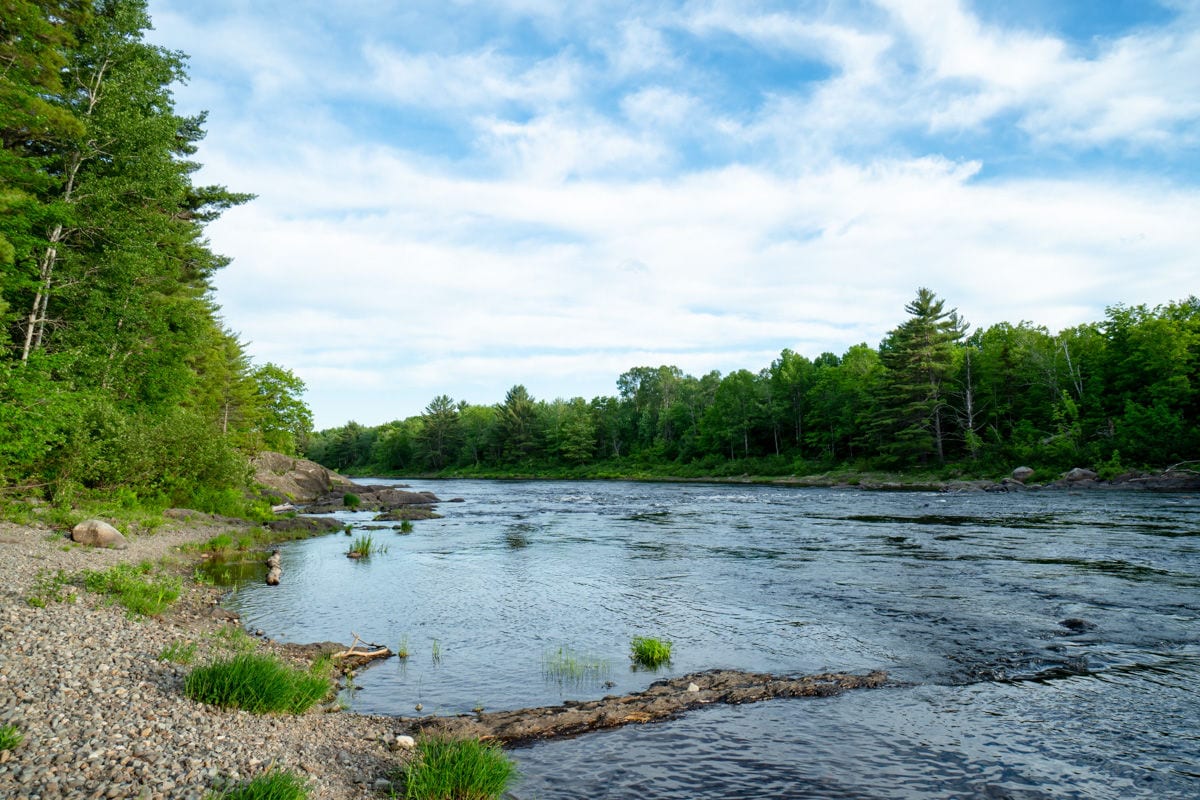 Eastern branch of the Penobscot River
