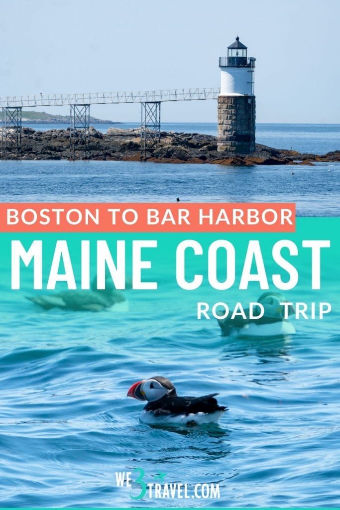 road trip planner from boston to maine