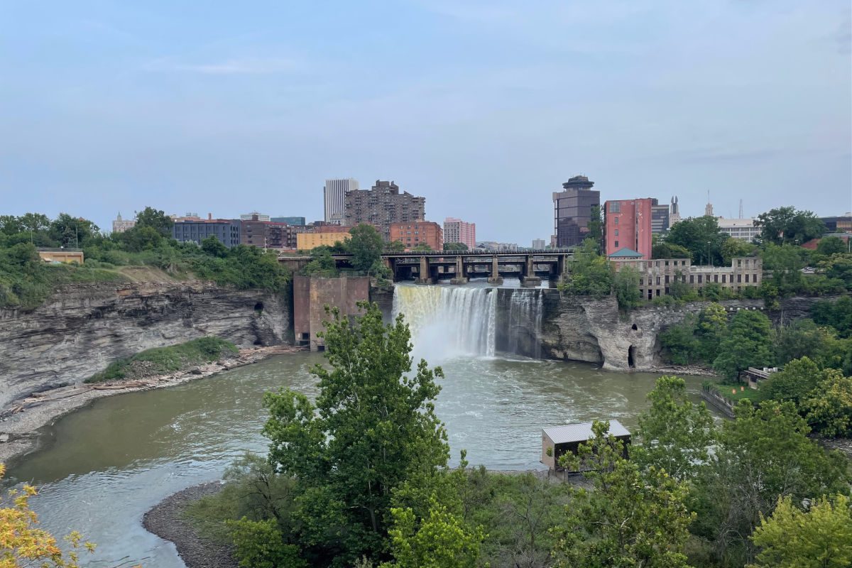 High Falls in Rochester NY