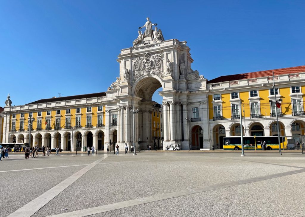 Commerce square in Lisbon