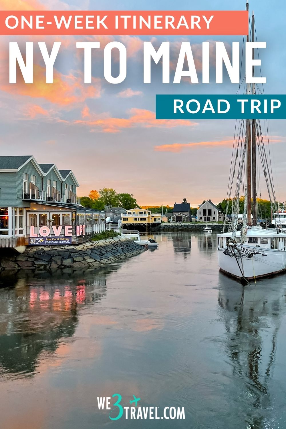 Planning a New York to Maine Road Trip Itinerary We3Travel