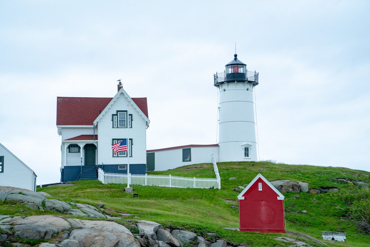 Nubble Lighthouse in Cape Neddick Maine