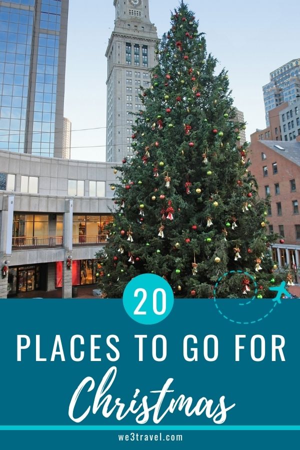 20 places to go for Christmas