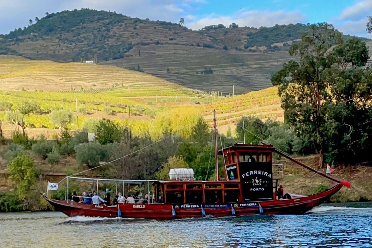 Ferreira river boat on the Douro River