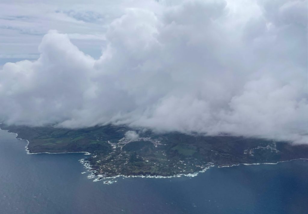 Sao Miguel from the air