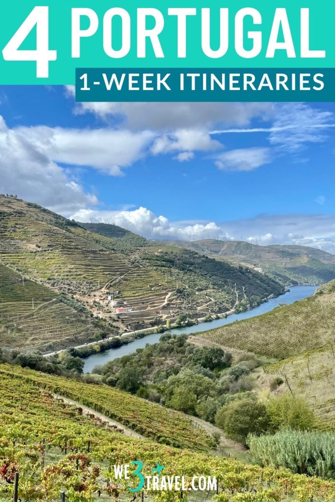 4 Portugal one week itineraries