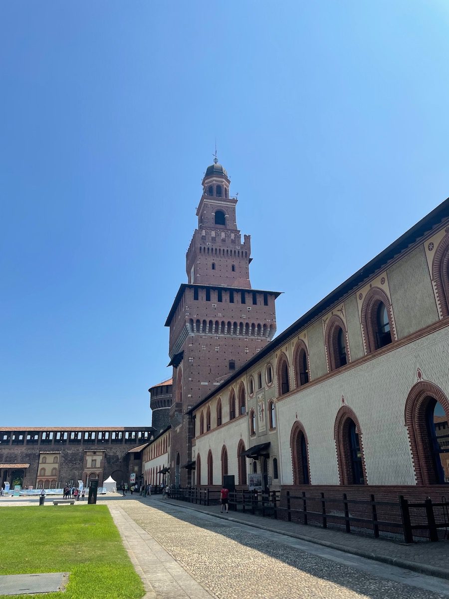 Castello Sforzesco Milan Italy