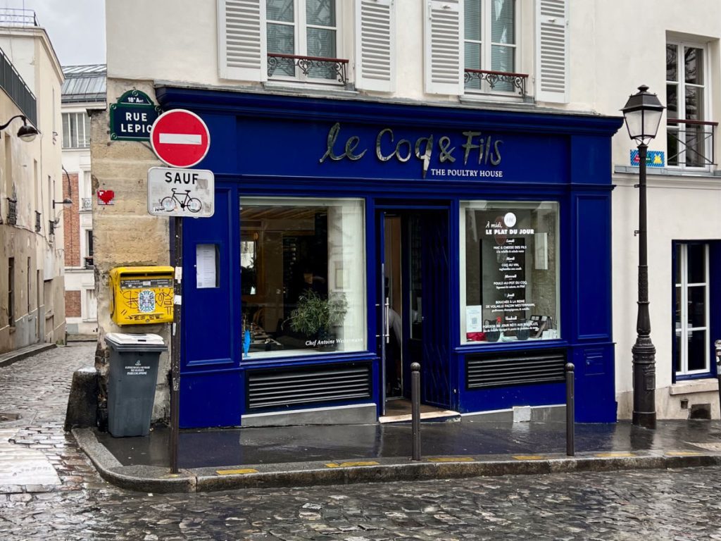 Le Coq & Fils in Montmartre