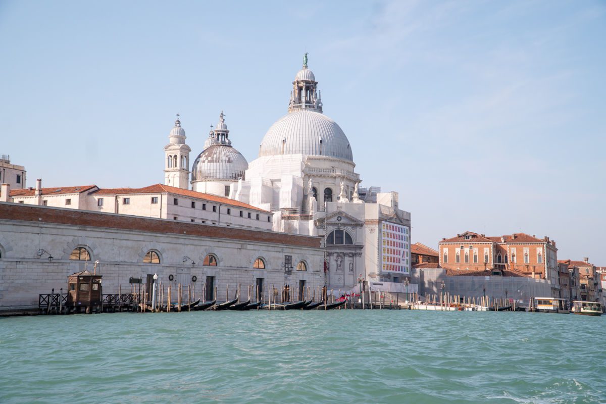 Church on the water in Venice