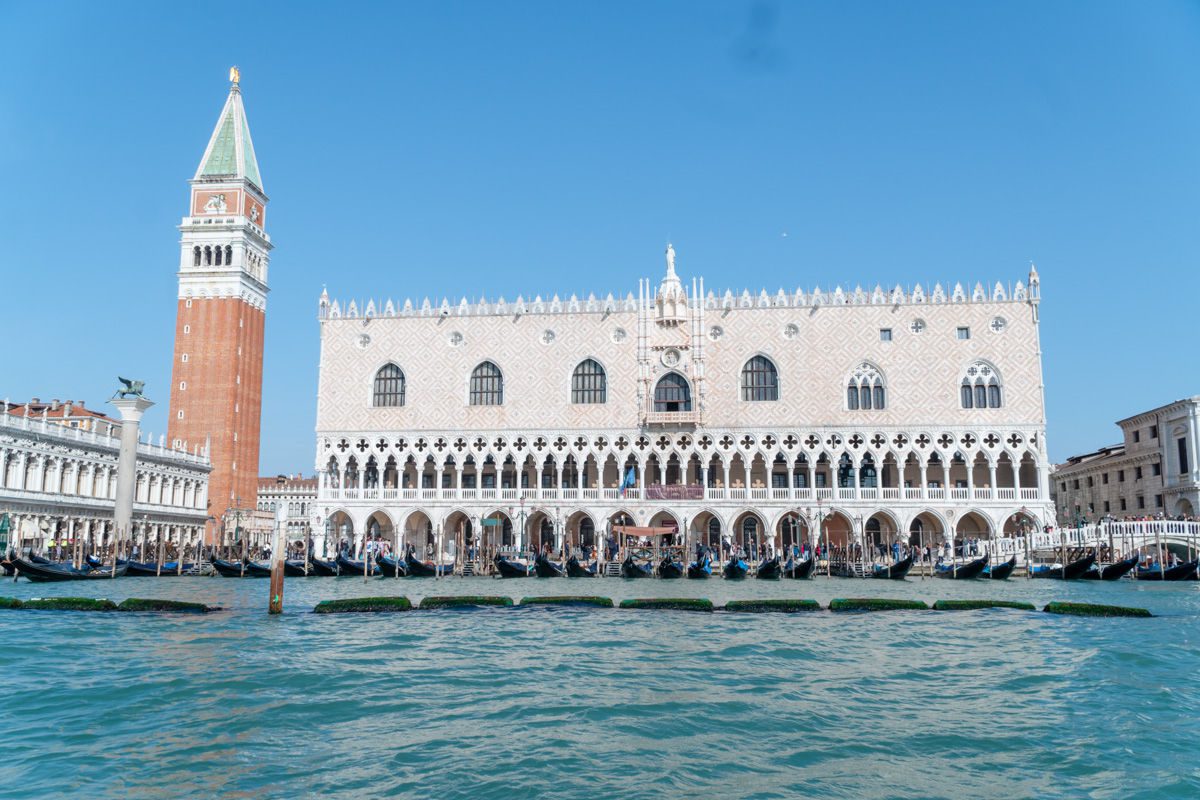 Doge's Palace and the Campanile at St. Mark's Square