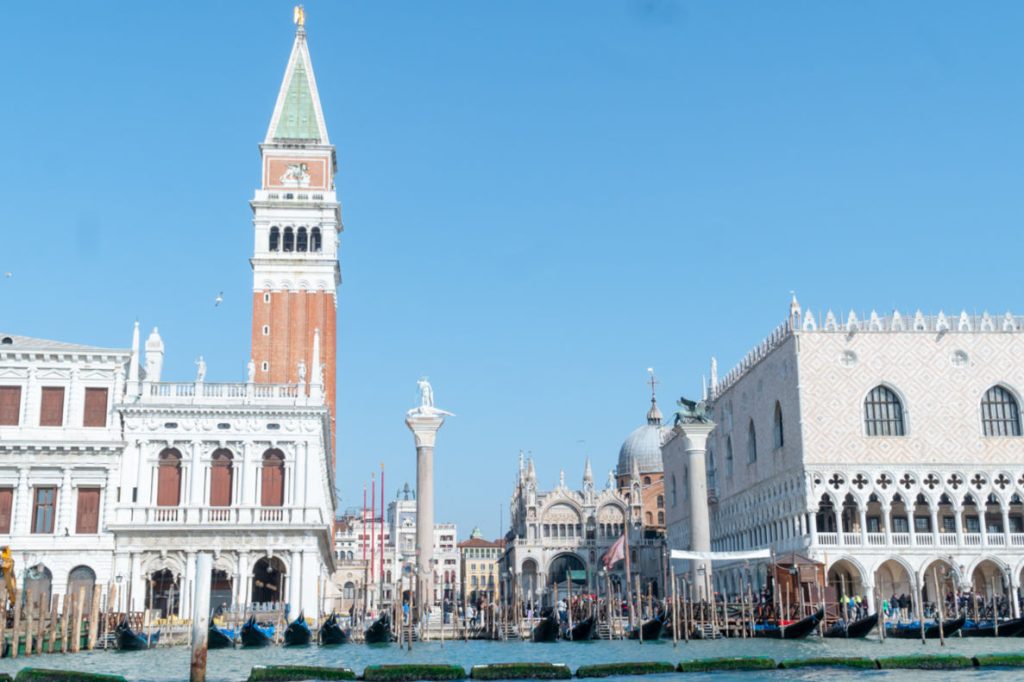St. Marks square from the water