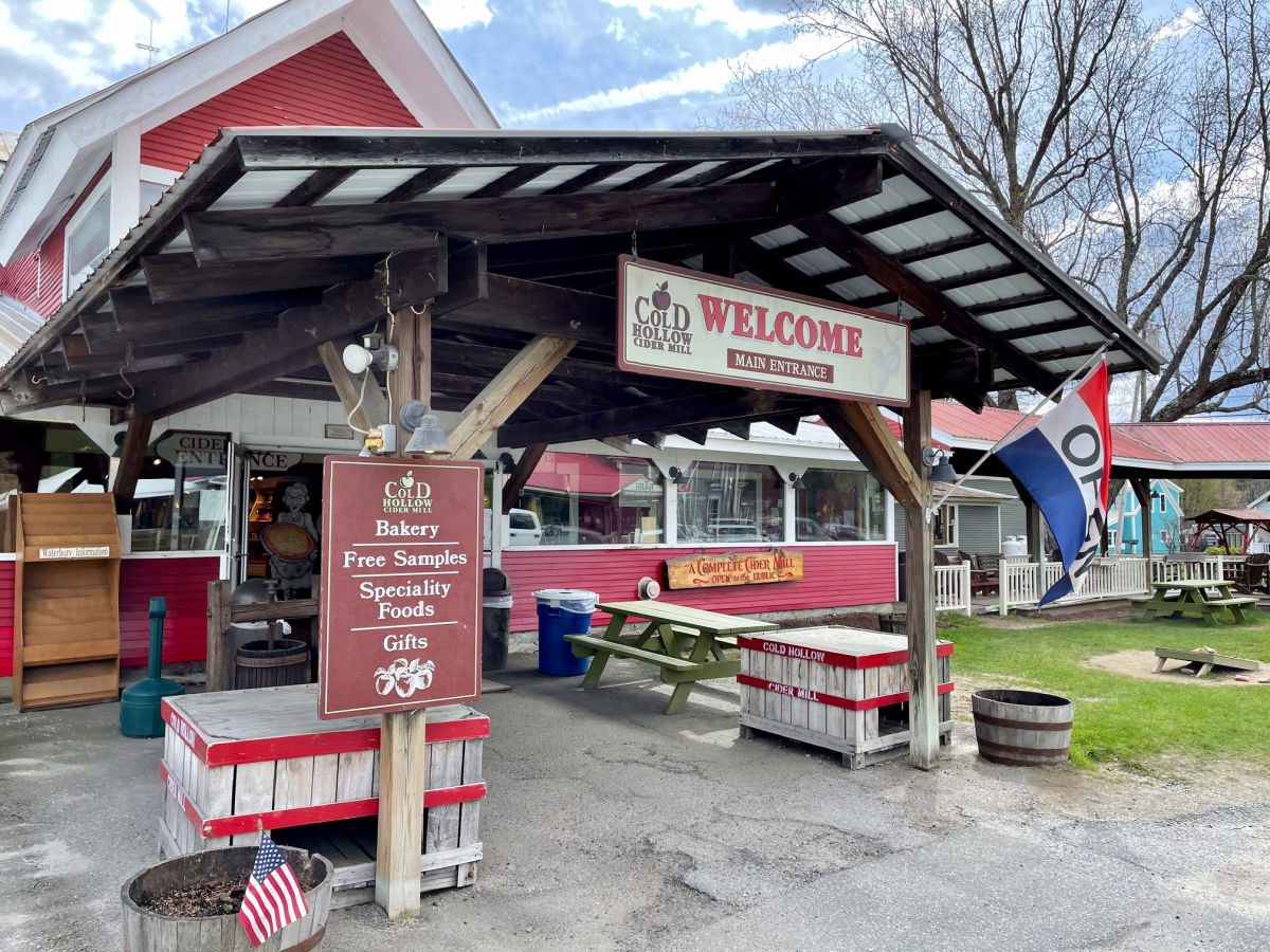 Cold Hollow Cider Mill in Stowe VT