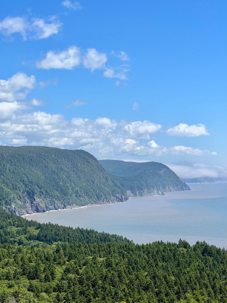 Martinhead Lookout on the Fundy Trail Parkway