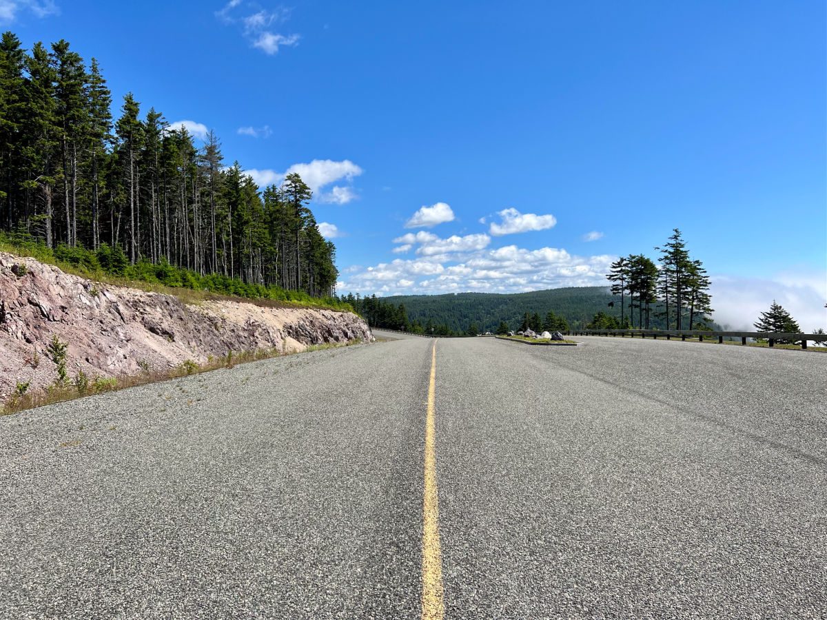 Road on the Fundy Trail Parkway