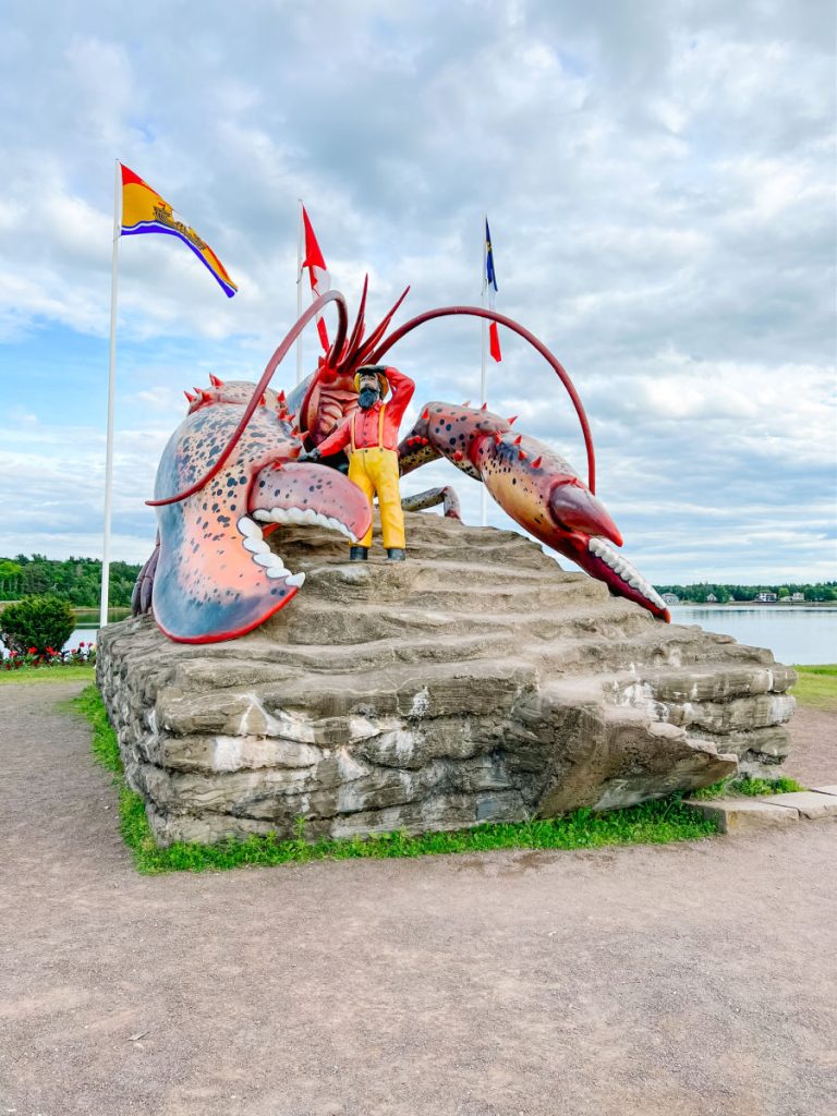Shediac Giant Lobster sculpture
