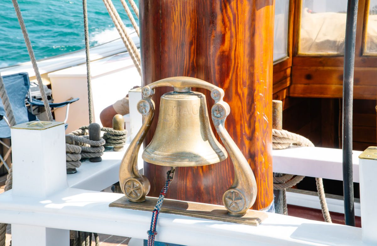Schooner Heritage brass bell